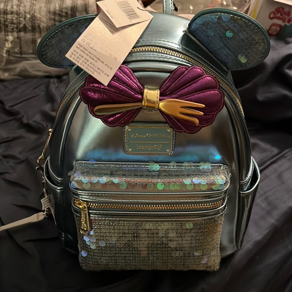 Disney Ariel loungefly backpack